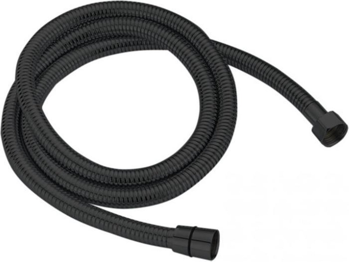 Diamond Line - Doucheslang 150cm - RVS - Mat Zwart