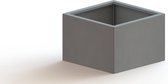 MySteel Verzinkt staal plantenbak Miami 600x600 Inclusief Bodemplaat  - Hoogte: 600mm