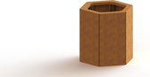MySteel Cortenstaal plantenbak Denver 200 Inclusief Bodemplaat  - Hoogte: 300mm
