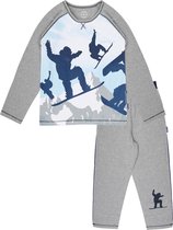 Claesen's Jongens Pyjama-Snowboard Print- Maat 164-170