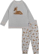 Claesen's Unisex Pyjama- Herten Print- Maat 152-158