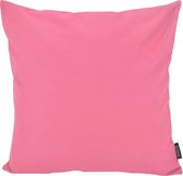 Florea Uni Roze Kussenhoes | Katoen / Polyester | 45 x 45 cm