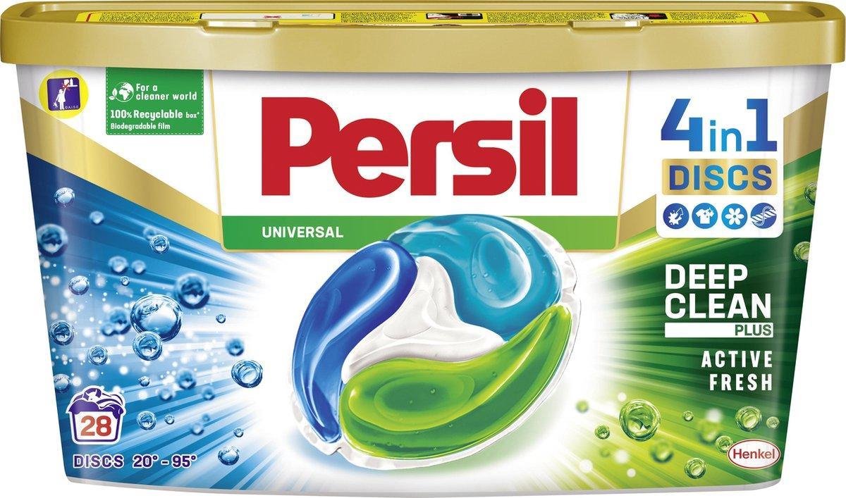 Persil Discs Universal Wascapsules - Wasmiddel Capsules - Voordeelverpakking - 28 wasbeurten
