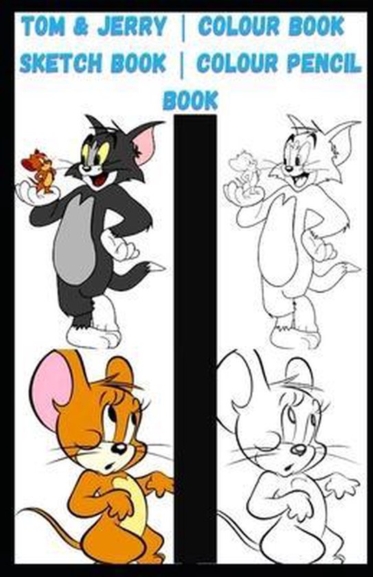 Tom & Jerry Colour & Sketch Book Colour Pencil, Ifra Maqsood