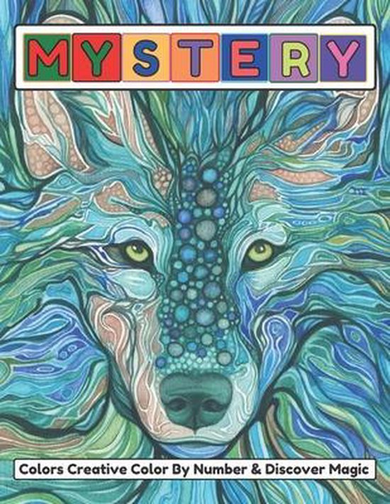 Mystery Color By Number Coloring Book For Adult, Nt Books | 9798461628932 | Boeken | bol.com