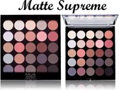 MUA 25 Shade Matte Oogschaduw Palette - Matte Supreme (doosje met krasjes)