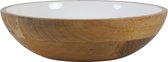 Light & Living Schaal 5,5cm  wit hout RANCO