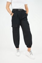 Orsay Capribroek zwart-wit volledige print casual uitstraling Mode Broeken Capribroeken 