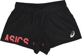 Asics Prfm Short 2032B336-003, Vrouwen, Zwart, Shorts, maat: XL