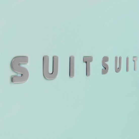 SUITSUIT Fabulous Fifties - Handbagage koffer met 4 wielen - 55 cm - 33L - Mint Pastel - SUITSUIT