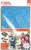 5 stuks Ninja viltmaskers Cosplay, Ninja masker Carnaval Kinderen