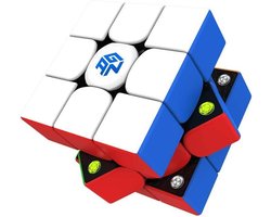 GAN 356 M Professionele Speed Cube - 3x3 - Magnetisch - Magic Puzzle - Puzzel Kubus