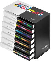 Karin - Pigment DecoBrush Acrylmarkers  - set van 84 - Master Colors