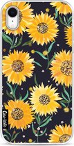 Casetastic Apple iPhone XR Hoesje - Softcover Hoesje met Design - Sunflowers Print