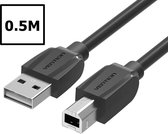 Câble imprimante USB 2.0 A Male vers B Male VENTION - 50cm