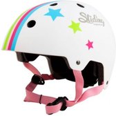 Imaginarium Fietshelm voor Kinderen - Skatehelm - Verstelbare Kinderhelm Maat 48-54 cm - Helm Wit