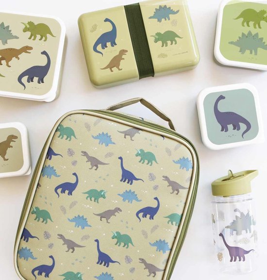 Coffret lunch & collation : Dinosaures | A Little Lovely Company