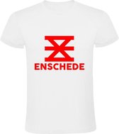 Enschede Heren t-shirt | fc twente | Wit