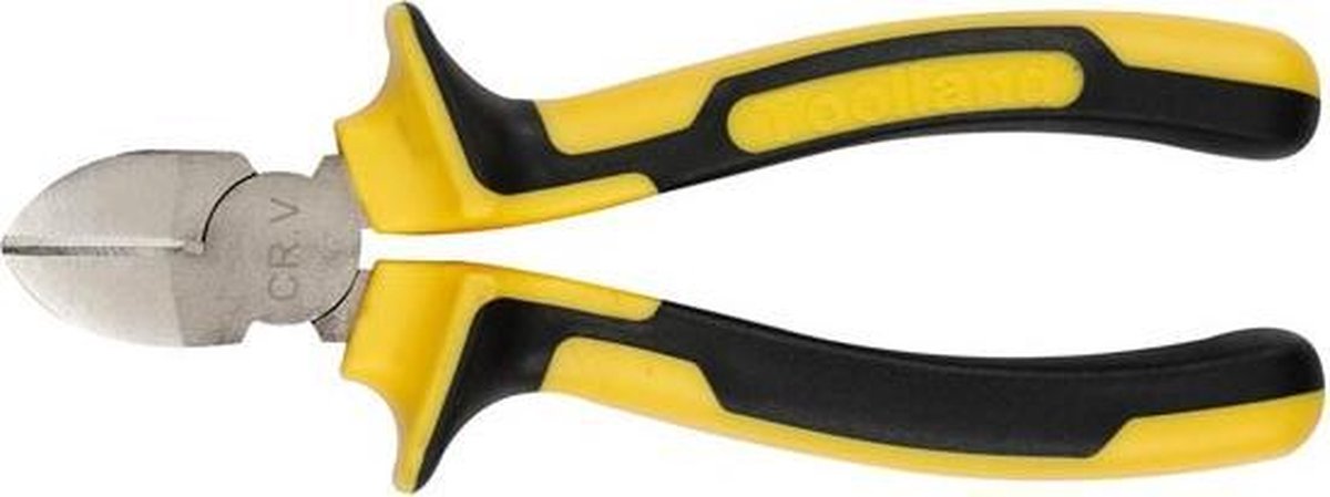 Toolland Zijsniptang, 6.5" (165 mm), voor precieze snedes, met comfortabele handvatten