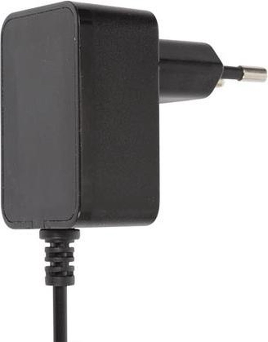 HQ-Power Compacte lader met micro-USB-aansluiting, 5 V - 1 A - 5 W, universele ingang 100-240 VAC, lange kabel van 150 cm, lichtgewicht ontwerp, ideaal voor reizen en dagelijks gebruik, zwart