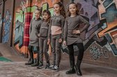 4President meisjes jurk Olive Dark Army