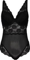 After Eden D-cup & up FABIENNE  Body - Zwart - Maat 80F