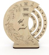 Kalender | Houten Kalender | Luxe Kalender | Decoratief Kalender