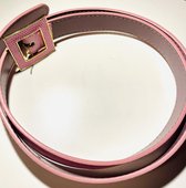 Legend riem 90 cm Leer - roze