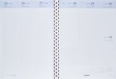 Brepols Agenda navulling 2022 - Timing 4t - Vulling wit papier - 17,1 x 22 cm