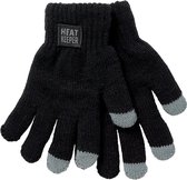 Heat Keeper Thermo kinderhandschoen met i-touch zwart - 5/8 jaar