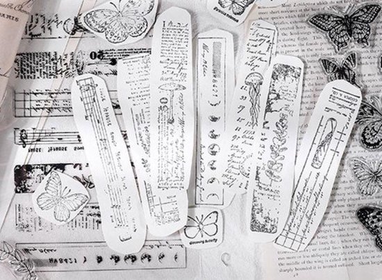 Clearstamps - Journaling - Stempels voor o.a bulletjournal, scrapbooking en  kaarten maken | bol