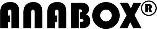 Logo Anabox en lettres noires.