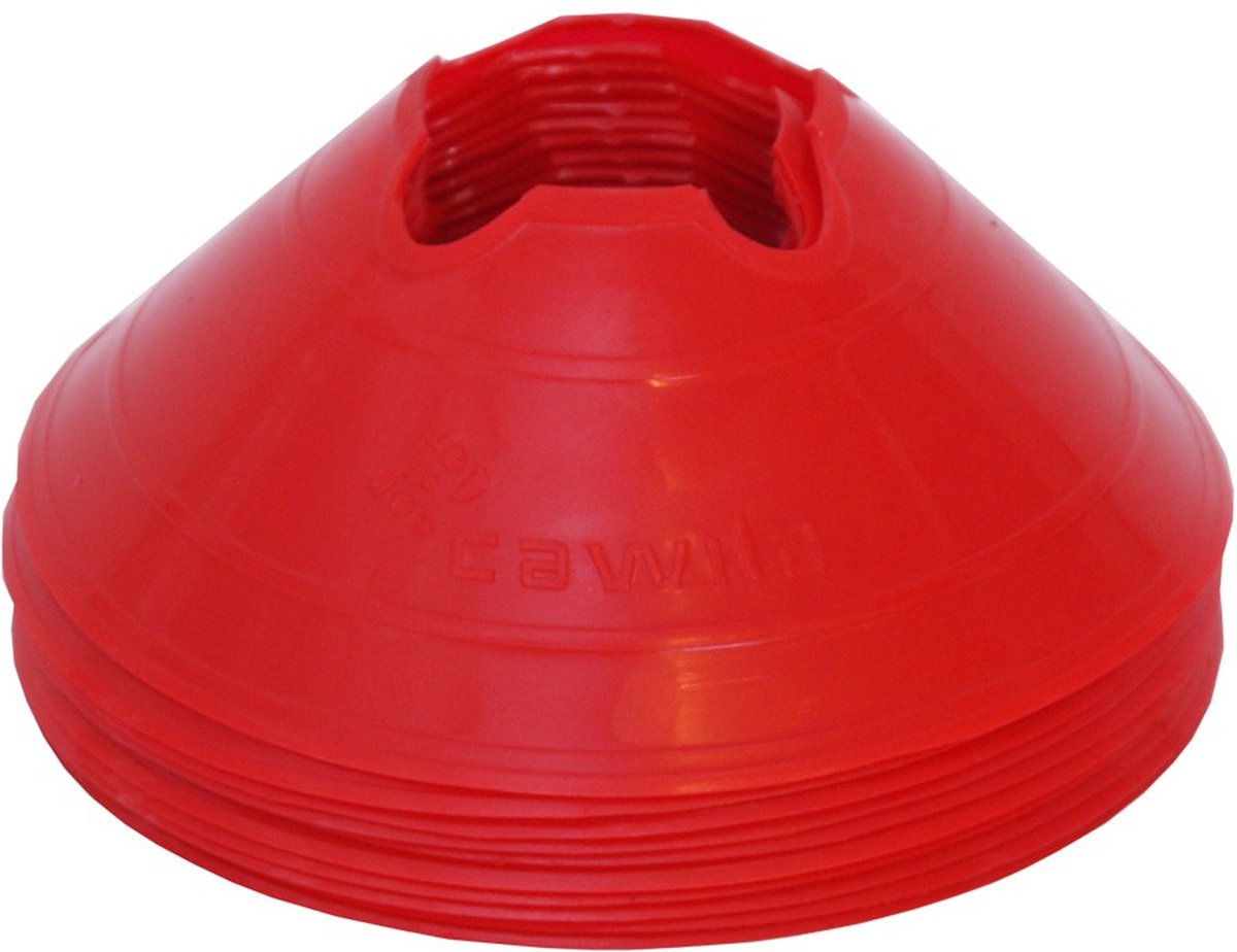 Trainingshoedjes Cawila - Rood | 10 stuks Medium | Set hoedjes