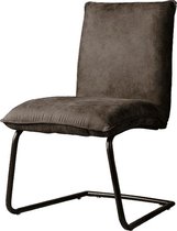 Stoel | pinto | stof | antraciet | 59 x 65 x 93(h) cm