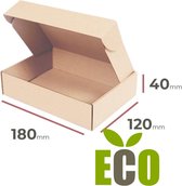 Ecologische verzenddozen - ecologische - 180x120x40 ( 100 stuks )