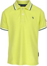 J&JOY - Poloshirt Jongen 13 Rain Forest Sunny Lime