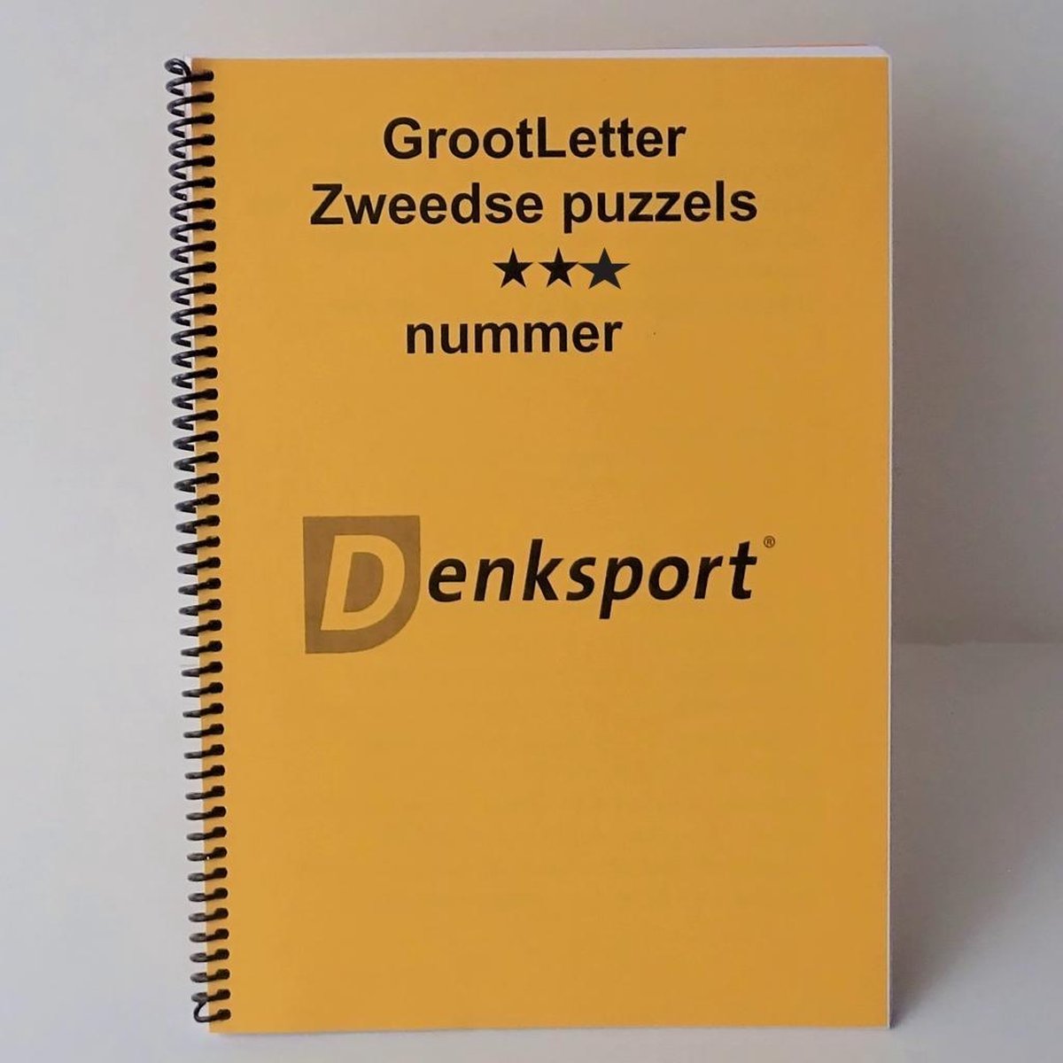 Denksport- Groot letter- Zweedse puzzelboeken -3 Sterren | bol.com