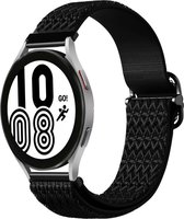 Nylon Armband Geschikt Voor Samsung Galaxy Watch4 40mm / 44mm / Watch 4 Classic 42mm / 46mm  - Smartwatch Horloge Bandje - Sportband Armband Polsband - Horloge Band - Sport Watchband - Vervan