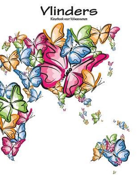 Vlinders Kleurboek Voor Volwassenen 1