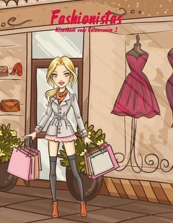 Fashionistas- Fashionistas Kleurboek voor Volwassenen 1