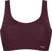 Sloggi dames Zero Feel Top - Claret - Bordeaux  - L