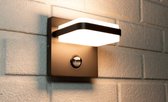 Wandlamp met sensor Stefano - antraciet Ideale tuinlampen voor aan de muur, wand of schutting