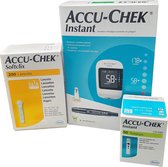 Accu-Chek Instant voordeelset - 1 x Startset Accu-Chek Instant + Accu-Chek Instant test strips x 50 stuks + Accu-Chek Softclix lancetten x 200 stuks