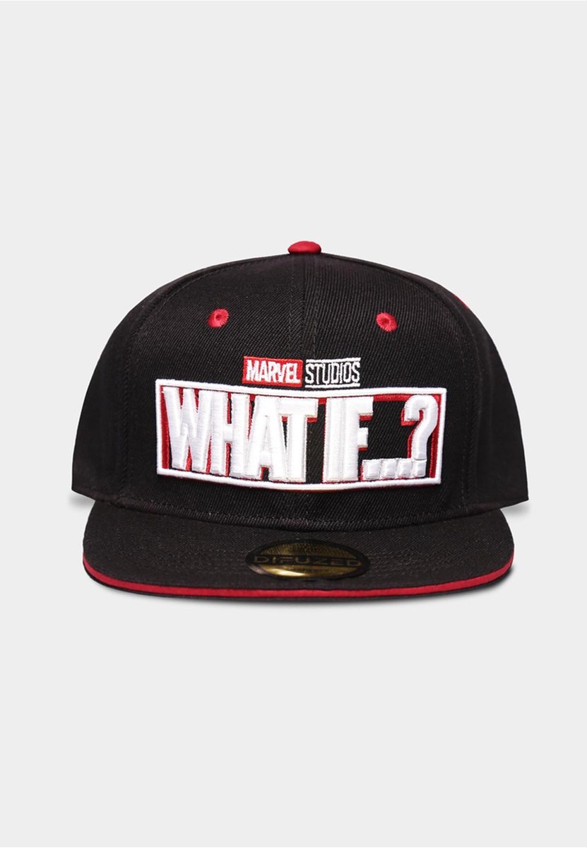 Marvel What If...? Snapback Pet Logo Zwart