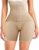 Nude Color | Shapewear met waist trainer Maat  S/M Beige|Corrigerend Ondergoed | Corset |Ondergoed voor buik billen en benen |Shaping Broek||Comfort Slimwear|