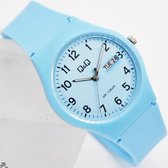 Mooi horloge blauw A212J006Y