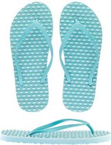 Souls Slippers - Comfort - Turquoise White - Maat 40/41