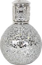 Woodbridge Aroma Large Fragrance Lamp Silver Mosaic - geurlamp - geurbrander