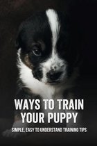 Ways To Train Your Puppy: Simple, Easy To Understand Training Tips