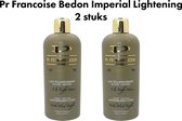 Pr Francoise Bedon - Imperial Lightening lotion 2 stuks